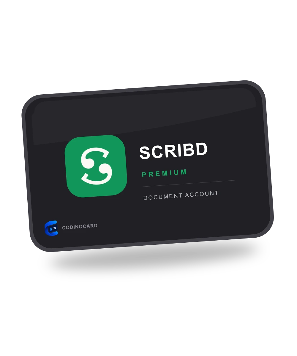 اکانت پرمیوم اسکریبد Scribd