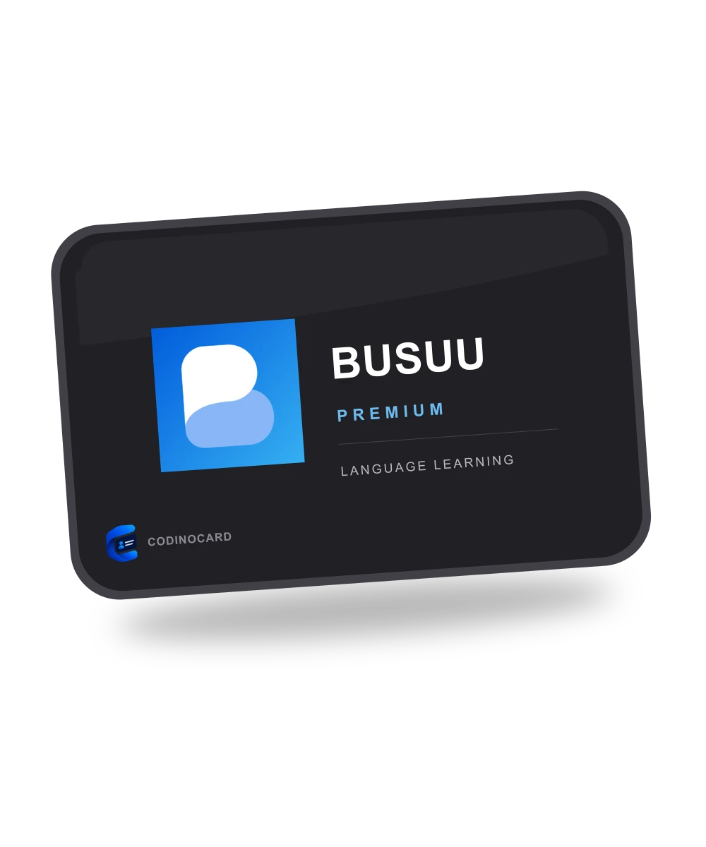 اکانت پرمیوم بوسو Busuu